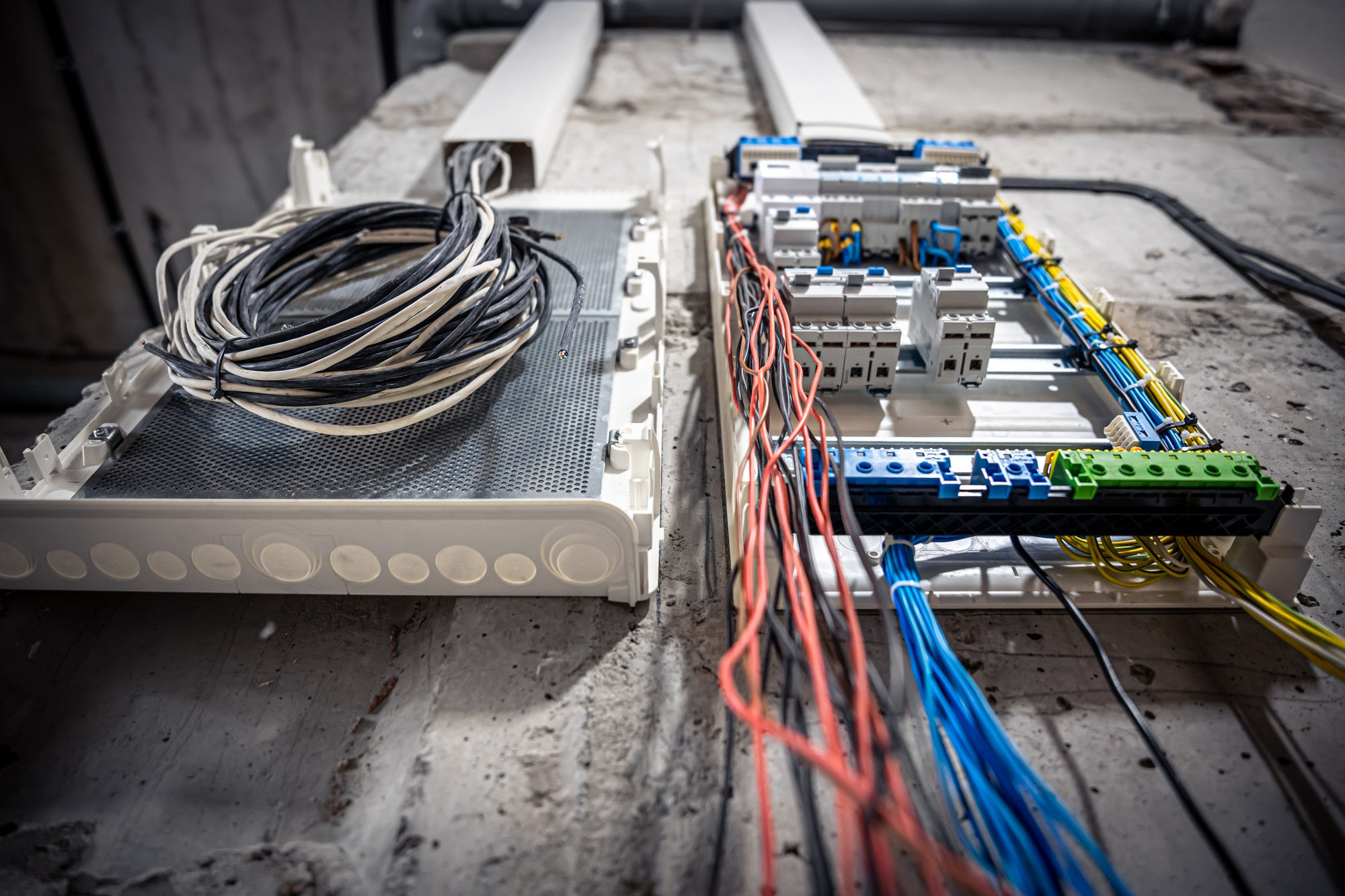 switchboard-with-many-switches-fiber-optic-cables